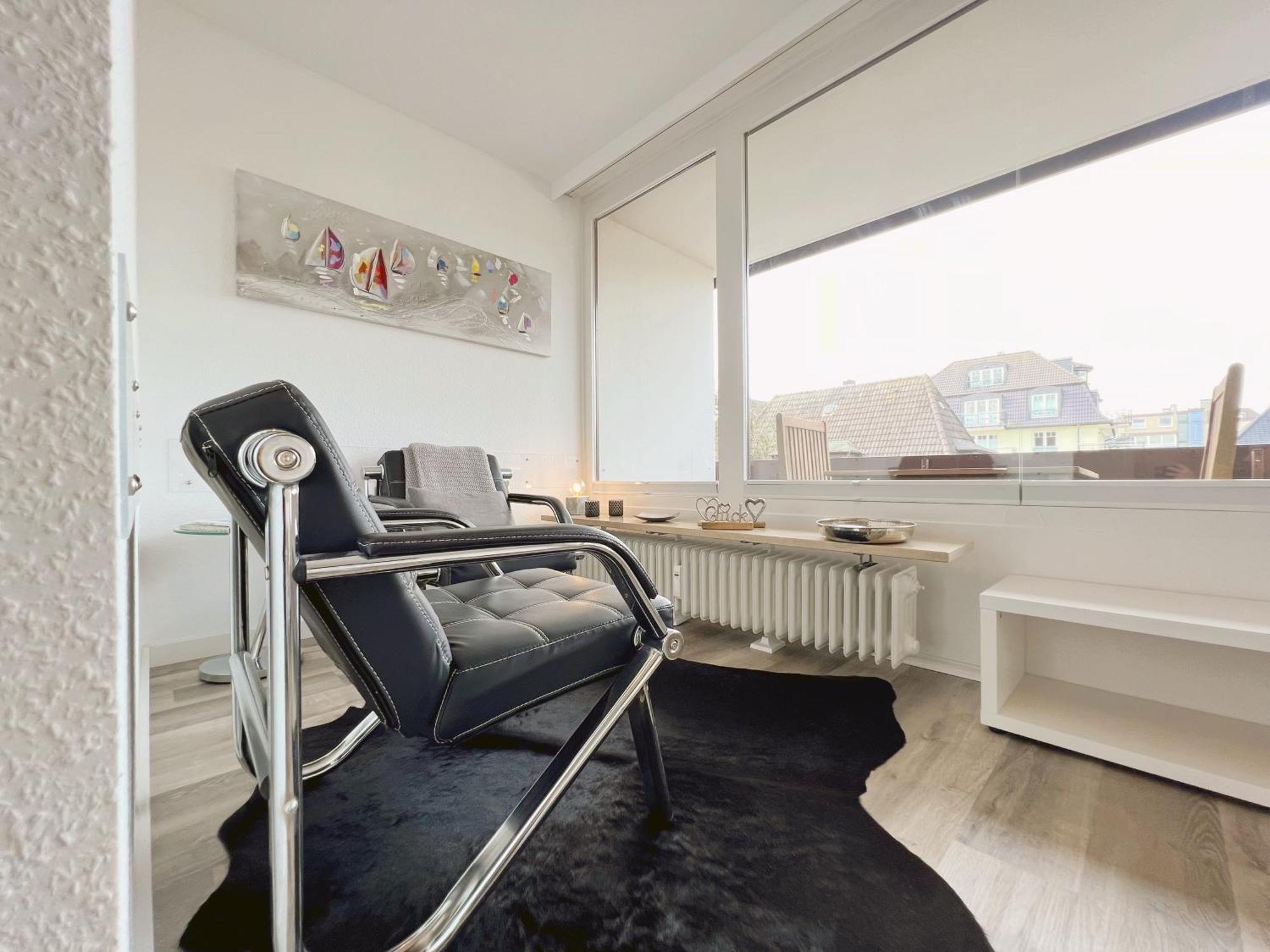 Strandnah Balkon Strandlaeufer 1 & 2 Апартаменты *